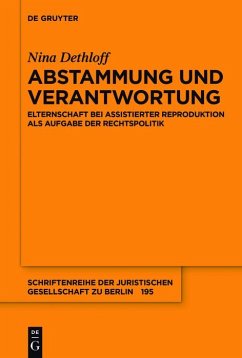 Abstammung und Verantwortung (eBook, ePUB) - Dethloff, Nina