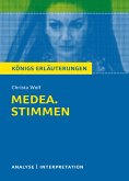 Medea. Stimmen von Christa Wolf. Königs Erläuterungen. (eBook, ePUB)