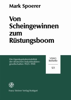 Von Scheingewinnen zum Rüstungsboom (eBook, PDF) - Spoerer, Mark