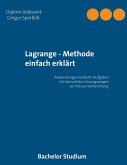 Lagrange - Methode einfach erklärt (eBook, PDF)