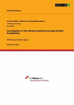 Investigation of the Market-Implied Sovereign Default Probabilities - Klausen, Charlotte