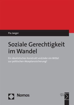 Soziale Gerechtigkeit im Wandel (eBook, PDF) - Jaeger, Pia