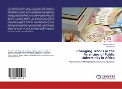 Changing Trends in the Financing of Public Universities in Africa