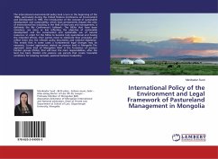 International Policy of the Environment and Legal Framework of Pastureland Management in Mongolia