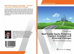 Real Estate Equity Financing ¿ Current Structure and Potential Changes