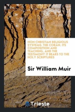 Non Christian Religious Systems - Muir, William