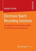 Electronic Batch Recording Solutions