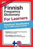 Finnish Frequency Dictionary for Learners - Practical Vocabulary - Top 10000 Finnish Words (eBook, ePUB) Finnish Frequency Dictionary for Learners - Practical Vocabulary - Top 10000 Finnish Words (eBook, ePUB)