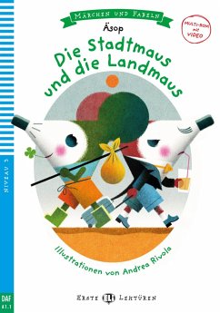 Die Stadtmaus und die Landmaus. Buch + Multi-ROM - Aesop