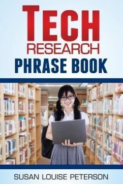 Tech Research Phrase Book (eBook, ePUB) - Peterson, Susan Louise