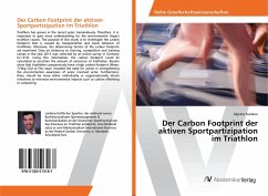 Der Carbon Footprint der aktiven Sportpartizipation im Triathlon - Franken, Aljosha