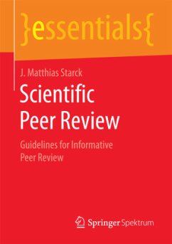 Scientific Peer Review - Starck, J. Matthias