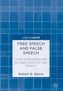 Free Speech and False Speech - Spicer, Robert N.