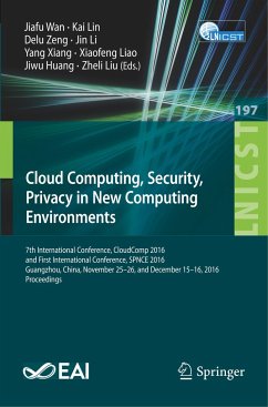 Cloud Computing, Security, Privacy in New Computing Environments