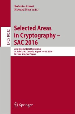 Selected Areas in Cryptography ¿ SAC 2016