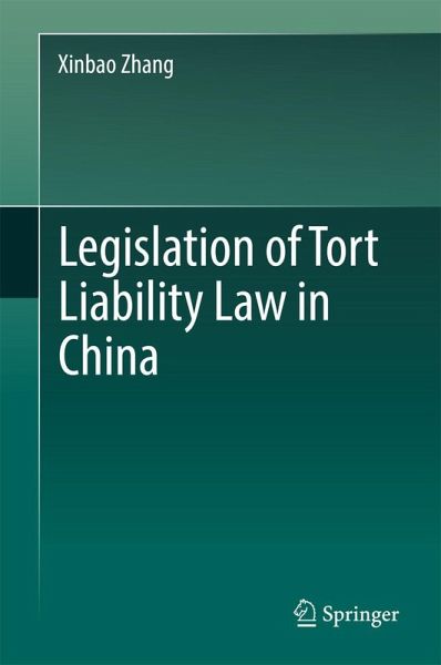 Legislation of Tort Liability Law in China