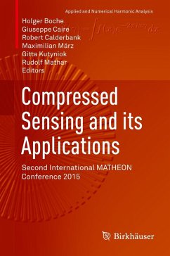 Compressed Sensing and its Applications