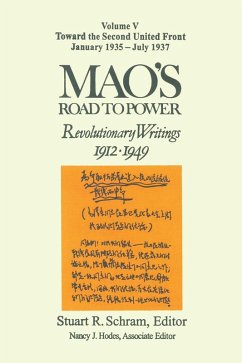 Cover Mao's Road to Power: Revolutionary Writings, 1912-49: v. 5: Toward the Second United Front, January 1935-July 1937 (eBook, ePUB)