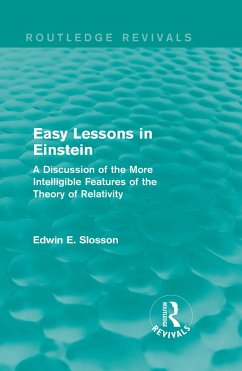 Cover Routledge Revivals: Easy Lessons in Einstein (1922) (eBook, ePUB)