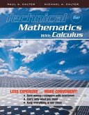 Technical Mathematics with Calculus