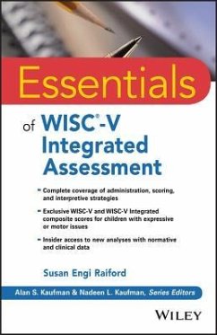 Essentials of Wisc-V Integrated Assessment - Raiford, Susan Engi