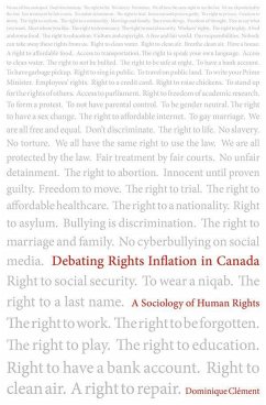 Debating Rights Inflation in Canada - Clément, Dominique