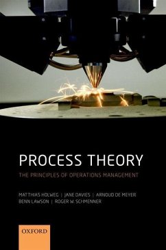 Process Theory - Holweg, Matthias; Davies, Jane; De Meyer, Arnoud; Lawson, Benn; Schmenner, Roger