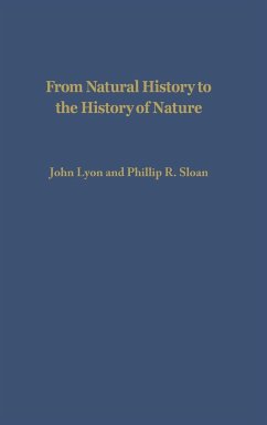 From Natural History to the History of Nature