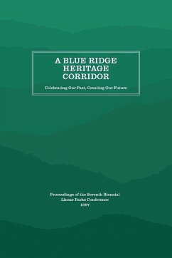 Cover A Blue Ridge Heritage Corridor