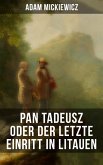 Pan Tadeusz oder Der letzte Einritt in Litauen (eBook, ePUB)