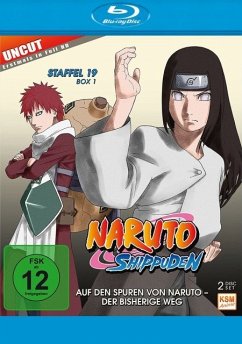 Naruto Shippuden - Auf den Spuren von Naruto - Der bisherige Weg - Staffel 19.1: Episode 614-623 - 2 Disc Bluray