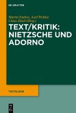 Text/Kritik: Nietzsche und Adorno (eBook, PDF)