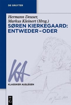 Søren Kierkegaard: Entweder - Oder (eBook, PDF)