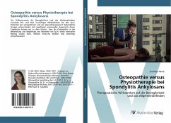 Osteopathie versus Physiotherapie bei Spondylitis Ankylosans - Mayr Harok, Eva