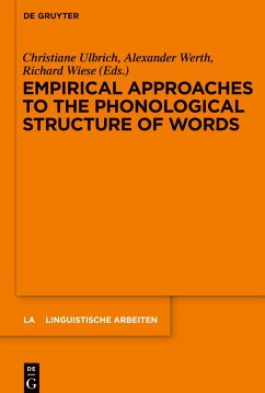 Empirical Approaches to the Phonological Structure of Words