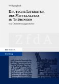 Deutsche Literatur des Mittelalters in Thüringen (eBook, PDF)