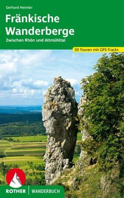 Rother Wanderbuch Fränkische Wanderberge - Heimler, Gerhard
