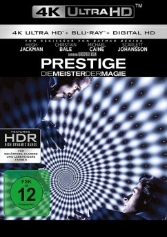 Prestige: Die Meister der Magie 4K, 1 UHD-Blu-ray - Hugh Jackman,Christian Bale,Michael Caine