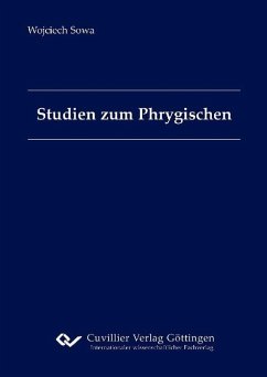 Cover Studien zum Phrygischen (eBook, PDF)