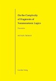 On the Complexity of Fragments of Nonmonotonic Logics (eBook, PDF)