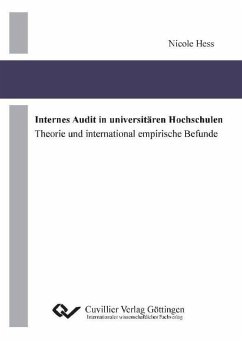 Internes Audit in universitären Hochschulen (eBook, PDF)