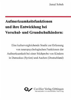 Cover Aufmerksamkeitsfunktionen und ihre Entwicklung bei Vorschul- und Grundschulkindern (eBook, PDF)
