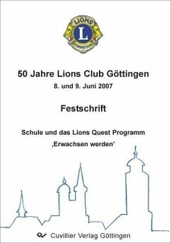Cover Schule und das Lions Quest Programm ‚Erwachsen werden’ (eBook, PDF)