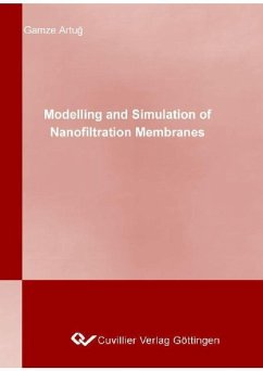 Cover Modelling and Simulation of Nanoﬁltration Membranes (eBook, PDF)