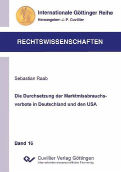 Die Durchsetzung der Marktmissbrauchsverbote in Deutschland und den USA (eBook, PDF)
