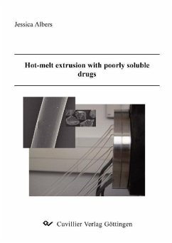 Cover Hot-melt extrusion with poorly soluble drugs (eBook, PDF)