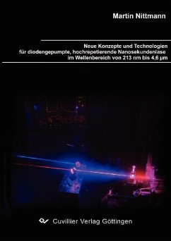 Cover Neue Konzepte und Technologien für diodengepumpte, hochrepetierende Nanosekundenlaser im Wellenlängenbereich von 213 nm bis 4,6 μm (eBook, PDF)