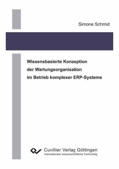 Cover Wissensbasierte Konzeption der Wartungsorganisation im Betrieb komplexer ERP-Systeme (eBook, PDF)