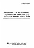 Assessment of the biocontrol agent Fusarium oxysporum for controlling Phelipanche ramosa in tobacco fields (eBook, PDF)