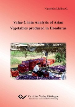 Cover Value chain analysis of Asian vegetables produced in Honduras (eBook, PDF)